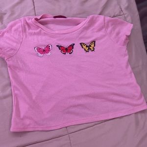 Women’s Pink Crop Top